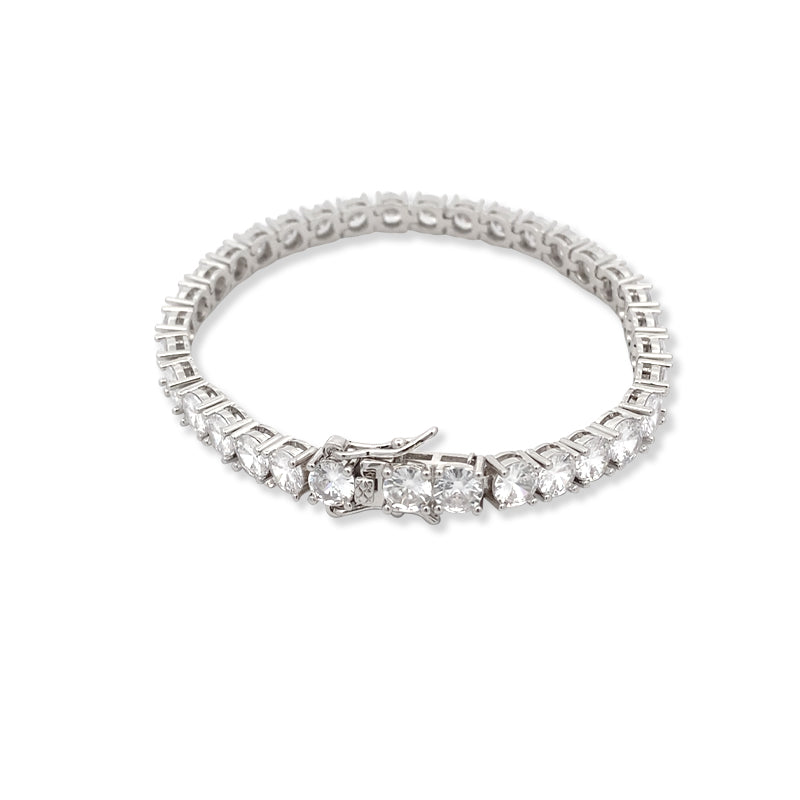 Cubic Zirconia 6mm Tennis Bracelet - CHOMEL