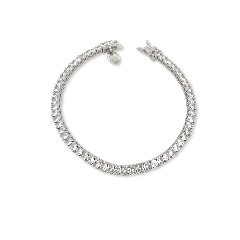Cubic Zirconia 6mm Tennis Bracelet - CHOMEL