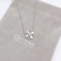 Flower Mother of Pearl Necklace - CHOMEL