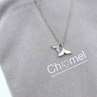 Mermaid Tail Cubic Zirconia Necklace - CHOMEL