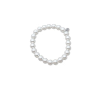 Simulated Pearl Elastic Bracelet - CHOMEL