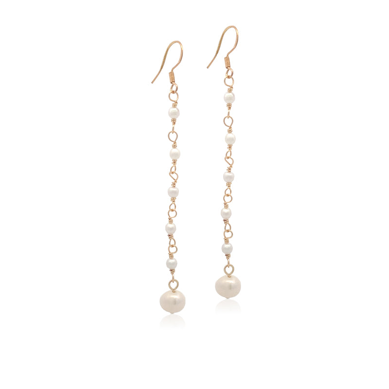 Freshwater Pearl Earrings - CHOMEL