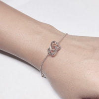 Heart Cubic Zirconia Bracelet - CHOMEL