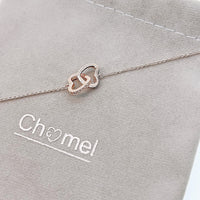 Heart Cubic Zirconia Bracelet - CHOMEL