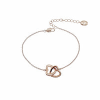 Heart Cubic Zirconia Bracelet - CHOMEL