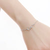 Moon & Star Cubic Zirconia Bracelet - CHOMEL