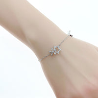 Star & Flower Cubic Zirconia Bracelet - CHOMEL