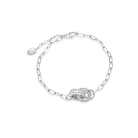 Interlocking Ring Bracelet.