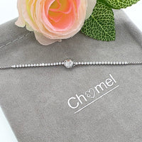 Flower Cubic Zirconia Bracelet - CHOMEL