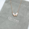 Butterfly Mother of Pearl Necklace.