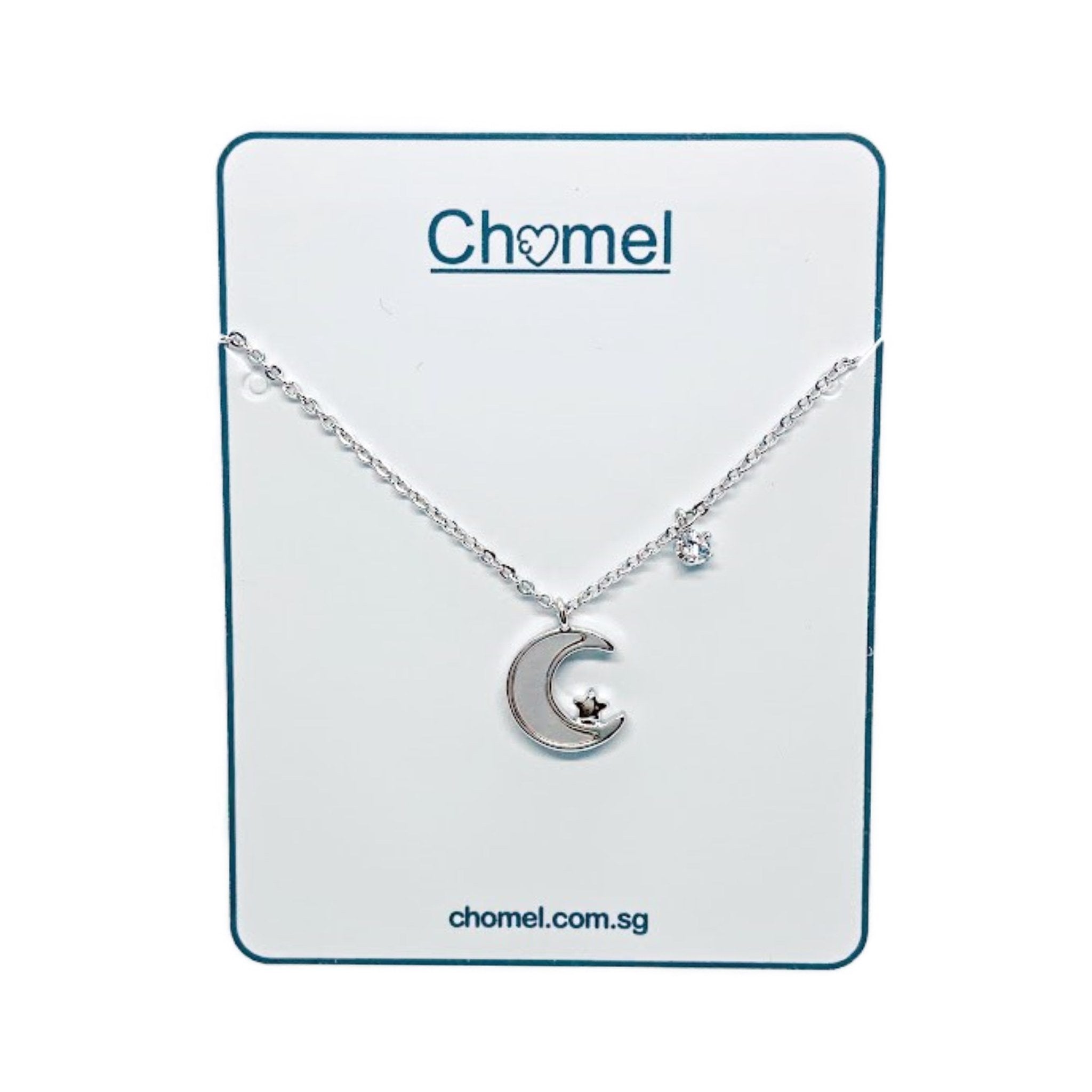 Moon & Star Mother of Pearl Necklace.