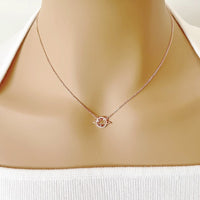 Planet Cubic Zirconia Necklace - CHOMEL