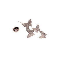 Butterfly Cubic Zirconia Earrings.