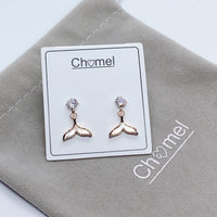 Mermaid Tail Mother of Pearl Earrings.