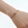 Tunnel Cubic Zirconia Bracelet - CHOMEL