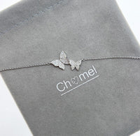 Butterfly Cubic Zirconia  Bracelet - CHOMEL