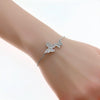 Butterfly Cubic Zirconia  Bracelet - CHOMEL