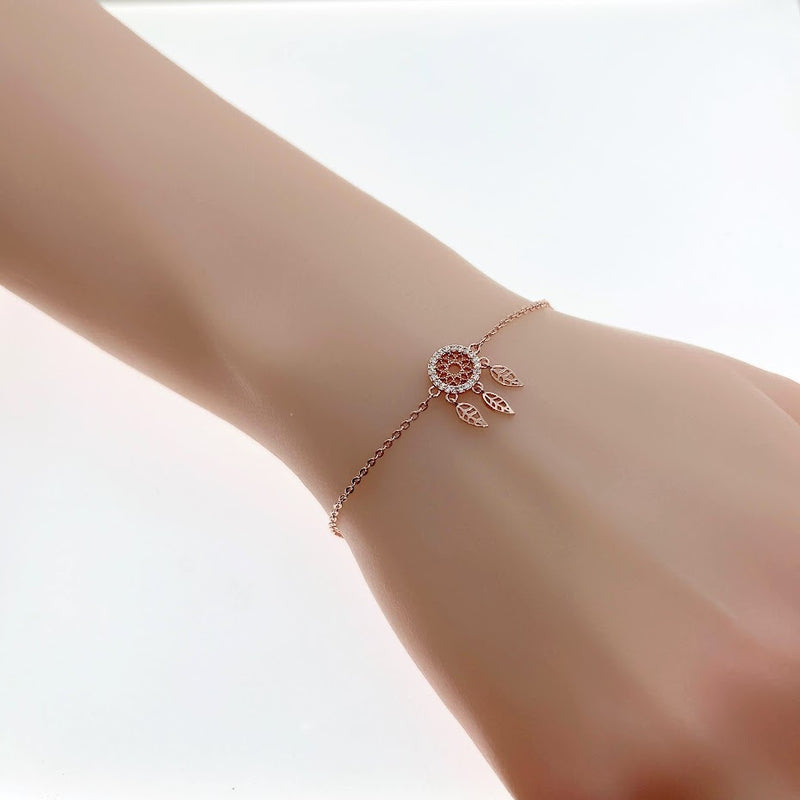 Dreamcatcher Cubic Zirconia Bracelet - CHOMEL