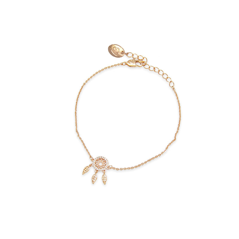 Dreamcatcher Cubic Zirconia Bracelet - CHOMEL