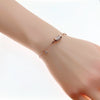 Cubic Zirconia Tunnel Bracelet - CHOMEL