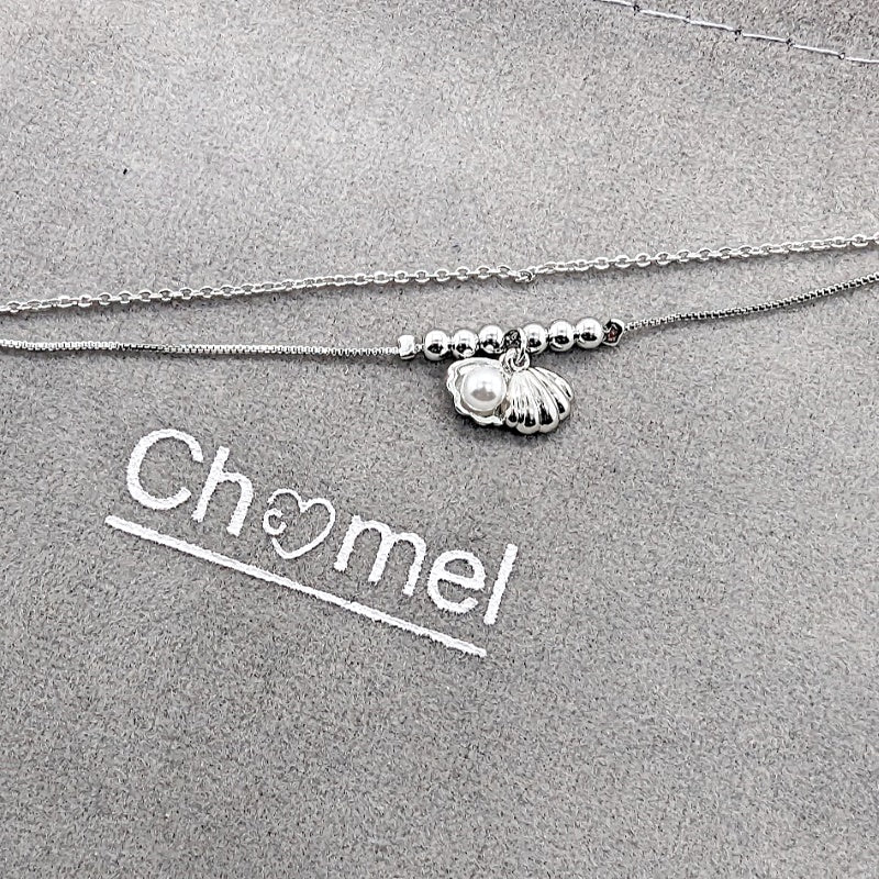 Shell on Chain Bracelet - CHOMEL