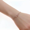 Moon & Star Cubic Zirconia Bracelet - CHOMEL