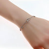 Heart Cubic Zirconia Bracelet - CHOMEL