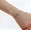 Heart Cubic Zirconia Bracelet - CHOMEL