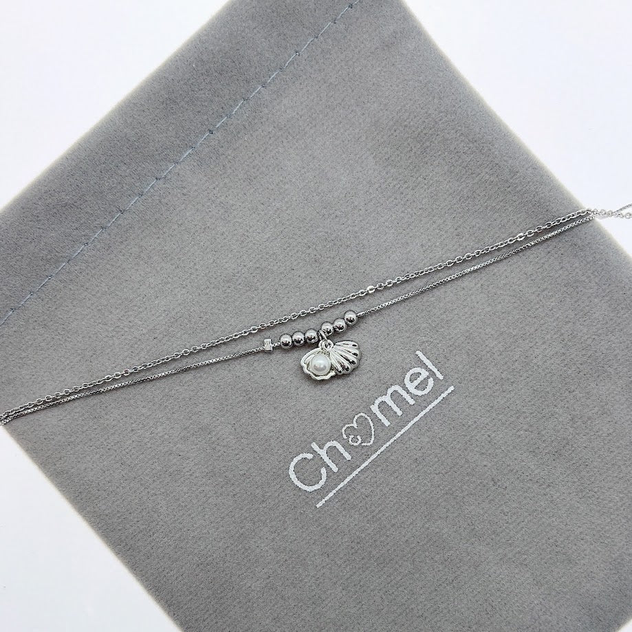 Shell on Chain Bracelet - CHOMEL
