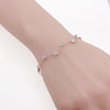 Leaf Cubic Zirconia Bracelet - CHOMEL