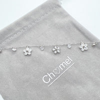 Flower Cubic Zirconia Bracelet - CHOMEL