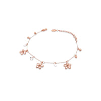 Flower Cubic Zirconia Bracelet - CHOMEL