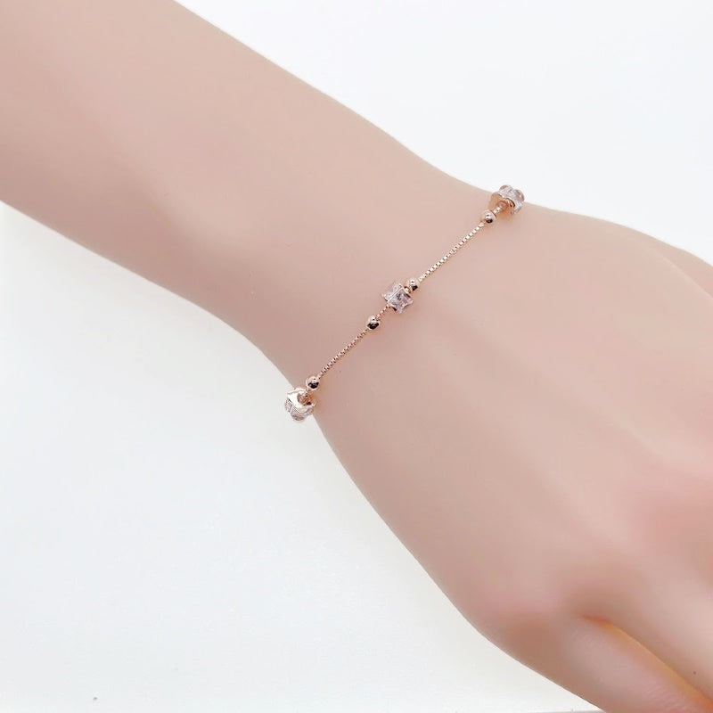 Cubic Zirconia Bracelet - CHOMEL