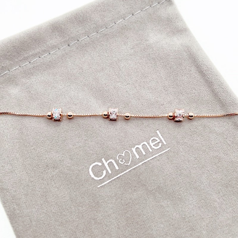 Cubic Zirconia Bracelet - CHOMEL