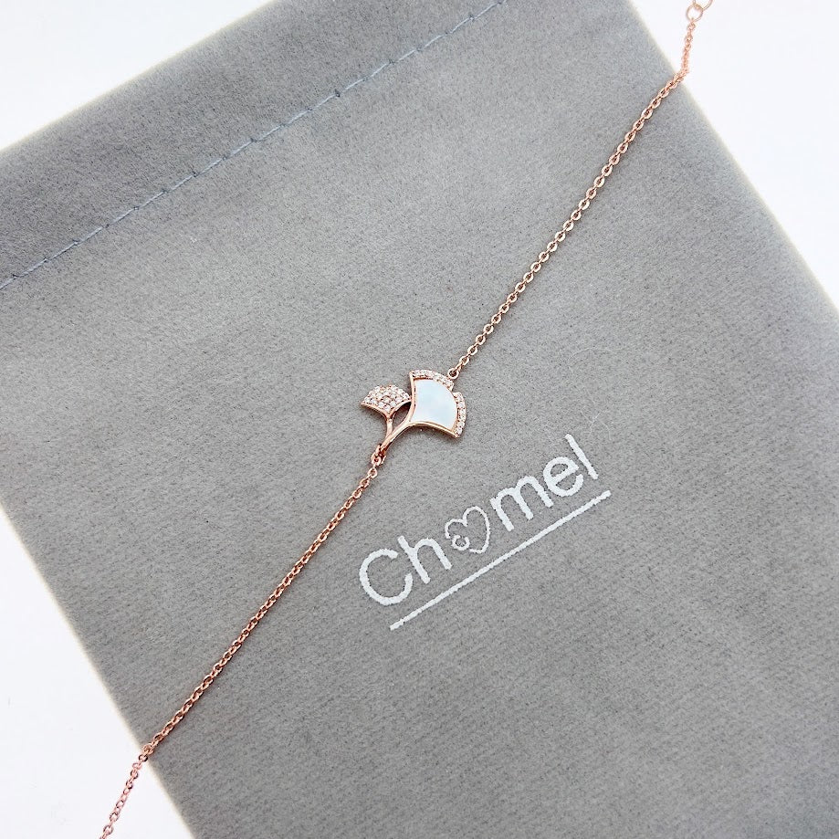 Leaf Mother of Pearl Bracelet - CHOMEL