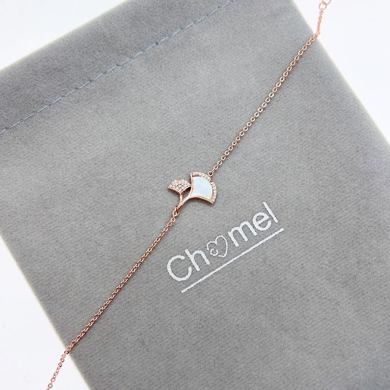 Leaf Mother of Pearl Bracelet - CHOMEL