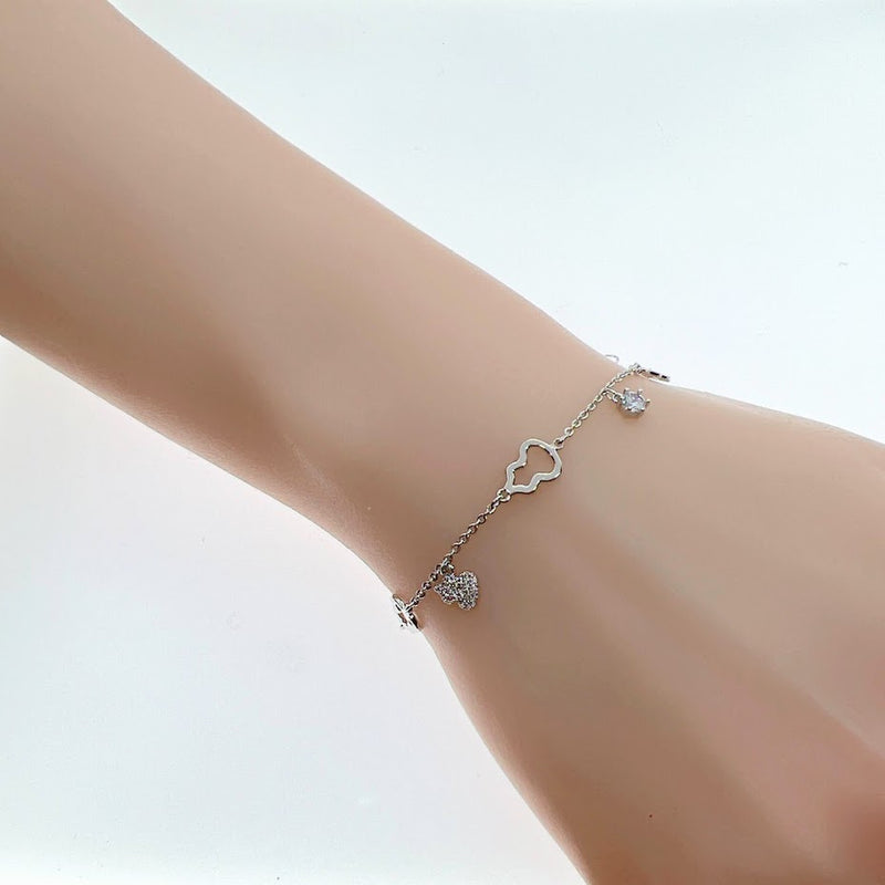 Gourd Cubic Zirconia Bracelet - CHOMEL
