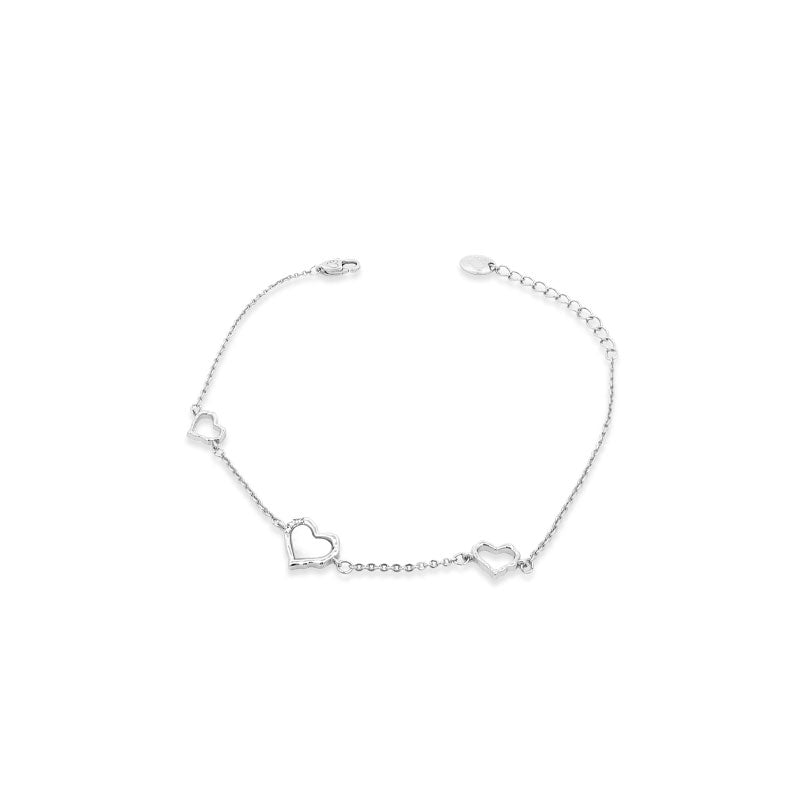 Heart Mother of Pearl Bracelet - CHOMEL