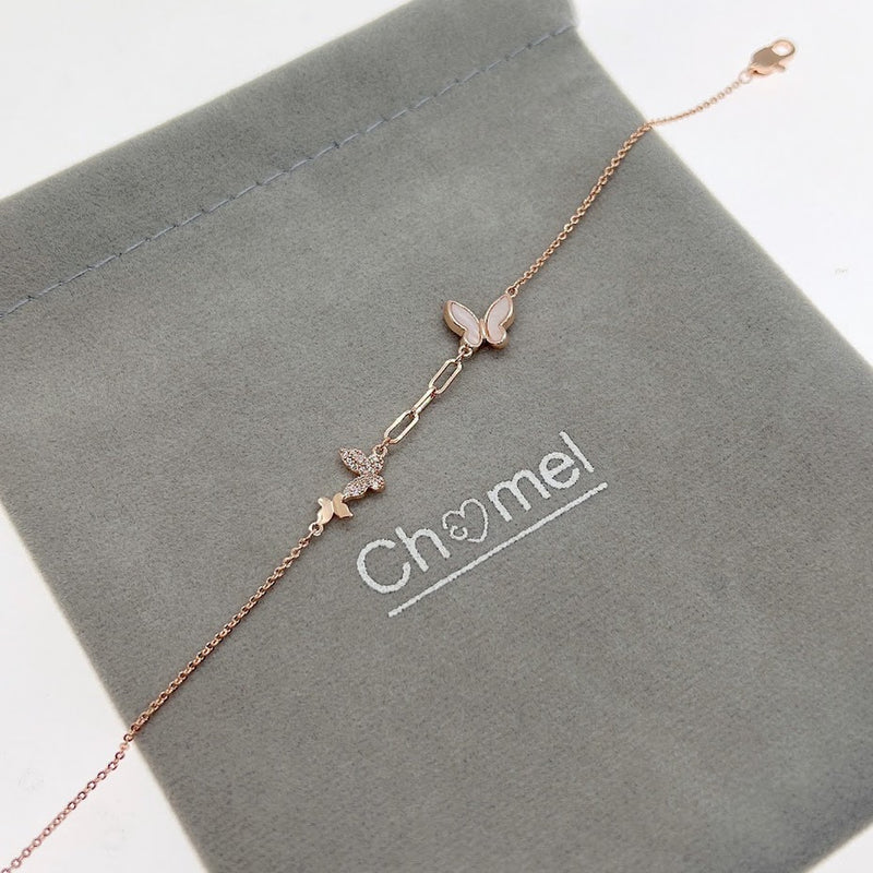 Butterfly Mother of Pearl Bracelet - CHOMEL