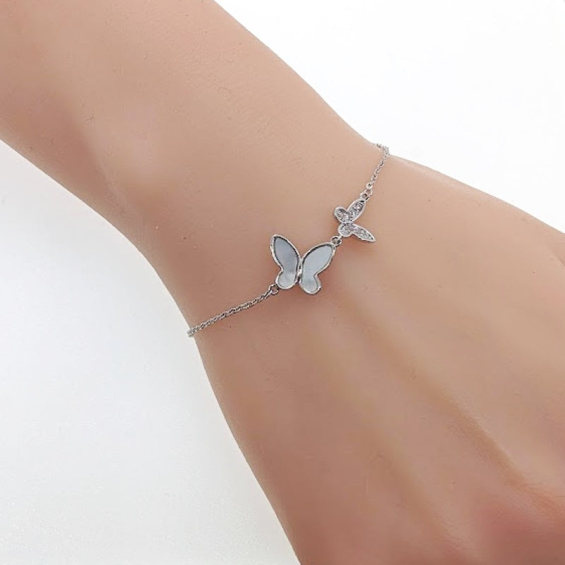 Butterfly Mother of Pearl Bracelet - CHOMEL