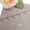 Heart Cubic Zirconia Bracelet - CHOMEL