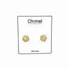 Flower Cubic Zirconia Earrings - CHOMEL
