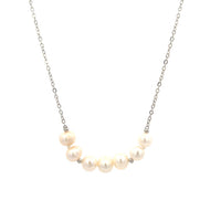 Freshwater Pearl Necklace On Chain