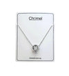 Interlocking Cubic Zirconia Necklace - CHOMEL