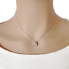 Interlocking Cubic Zirconia Necklace - CHOMEL