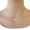 Shell Cubic Zirconia Necklace - CHOMEL