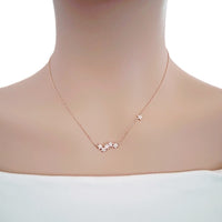 Star Cubic Zirconia Necklace - CHOMEL