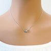 Tunnel Cubic Zirconia Necklace - CHOMEL