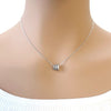 Tunnel Cubic Zirconia Necklace - CHOMEL