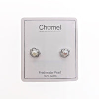Freshwater Pearl Flower Earrings - CHOMEL